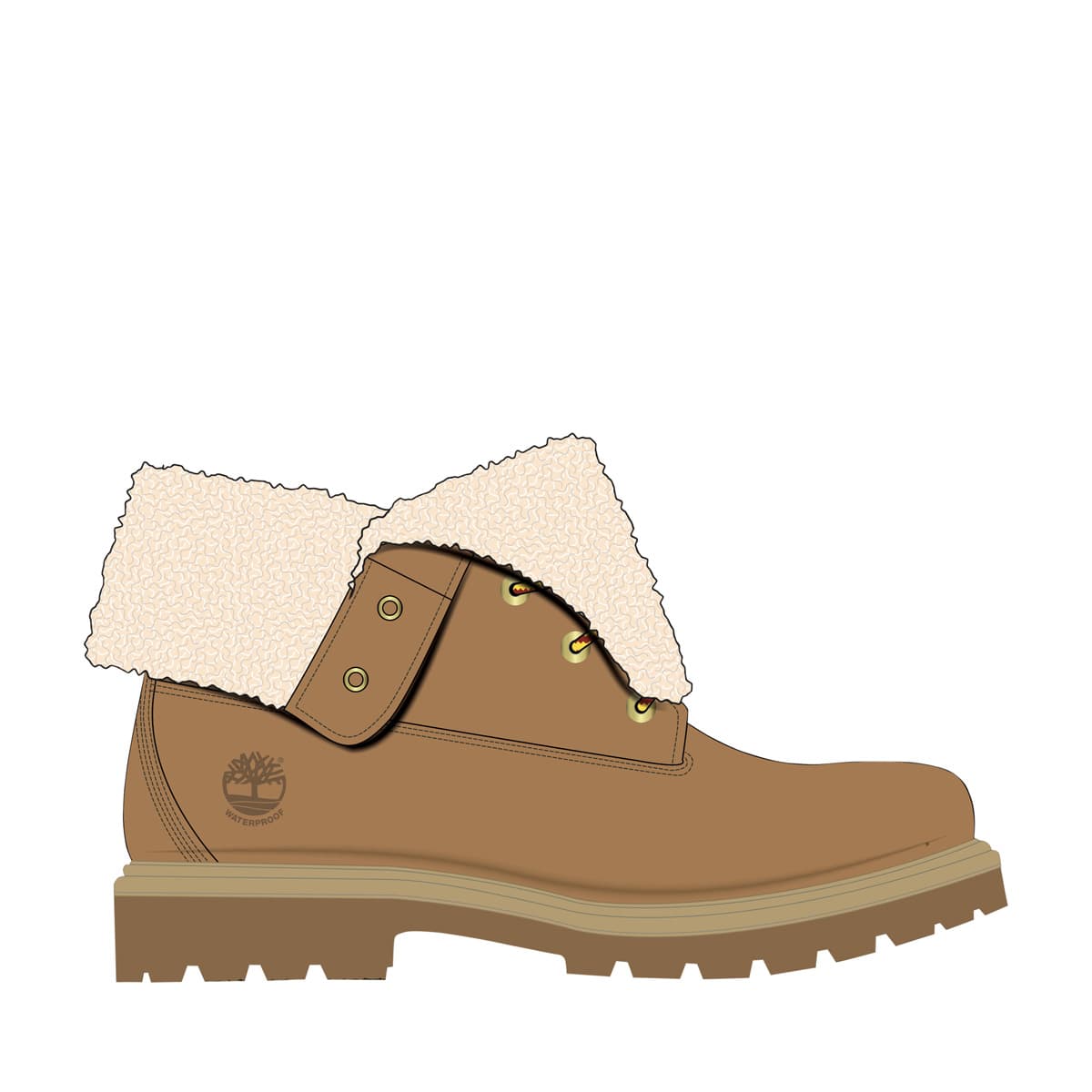 Auburn Falls MID LACE UP  WATERPROOF BOOT