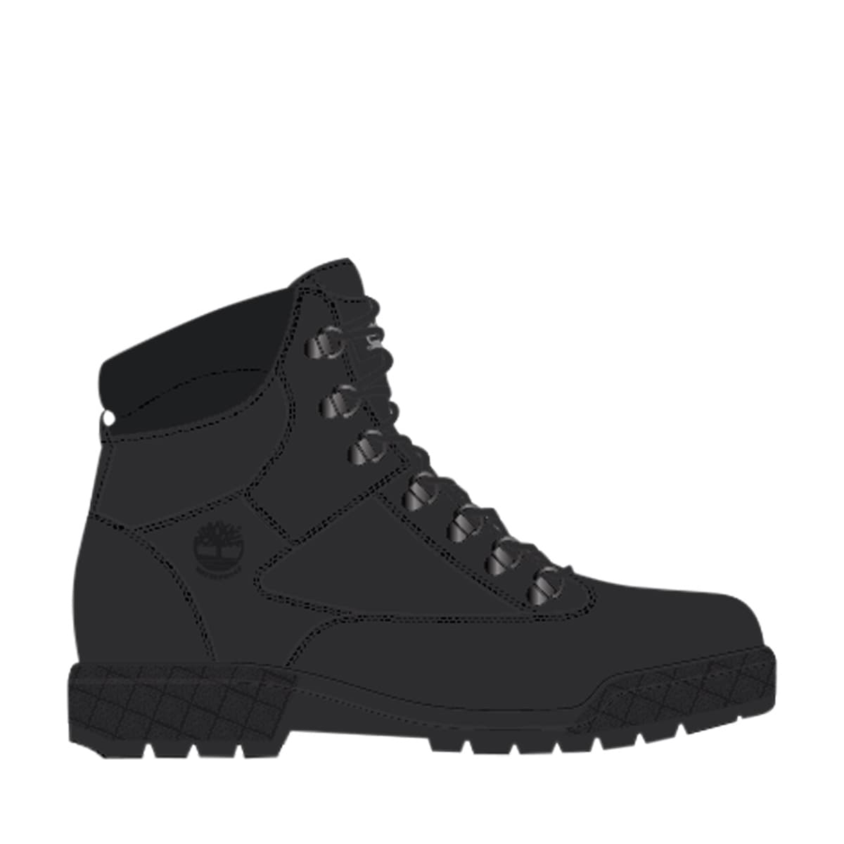 MID LACE UP Waterproof  BT 6 inch FIELD BOOT RE-ENG