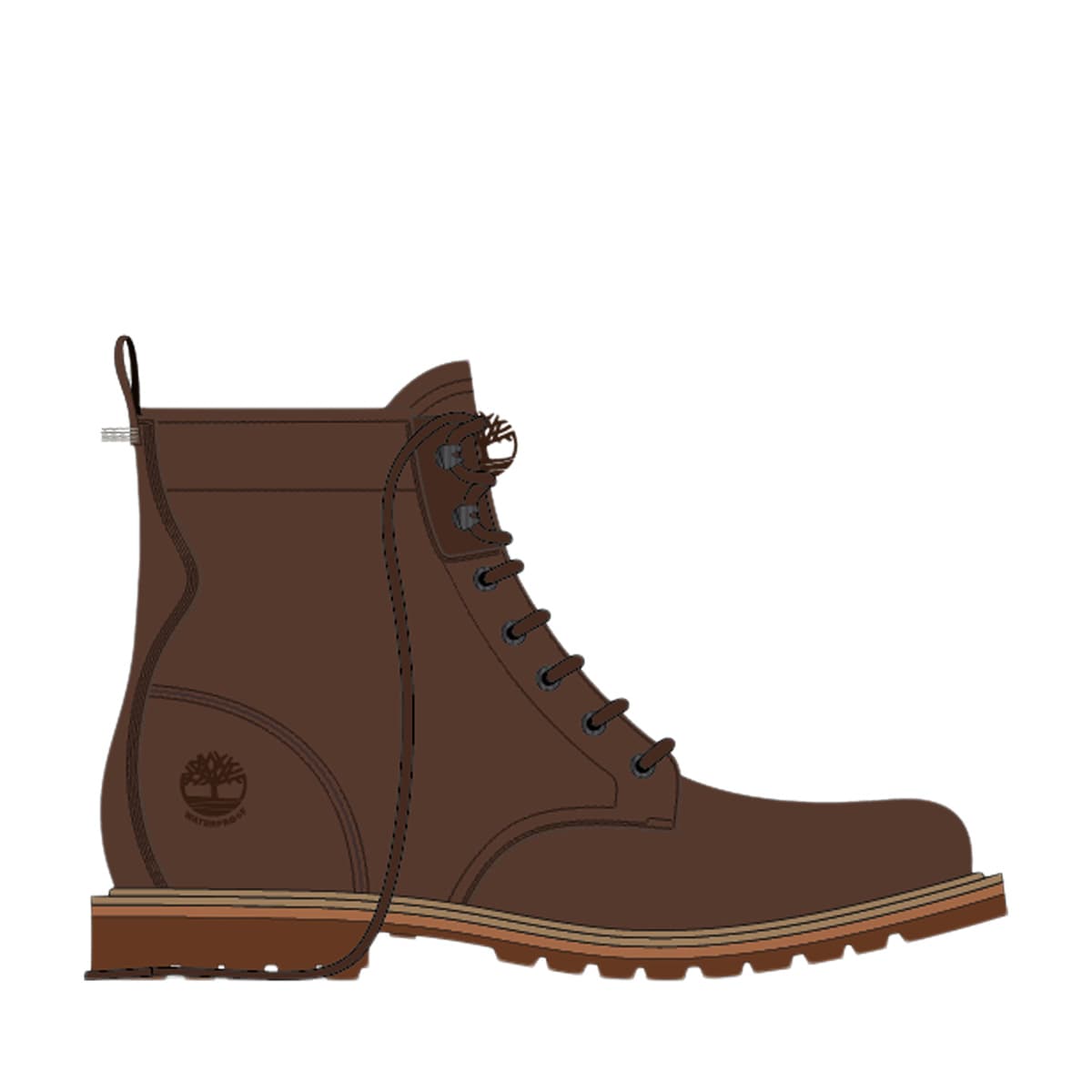 Britton Falls MID LACE UP WATERPROOF BOOT