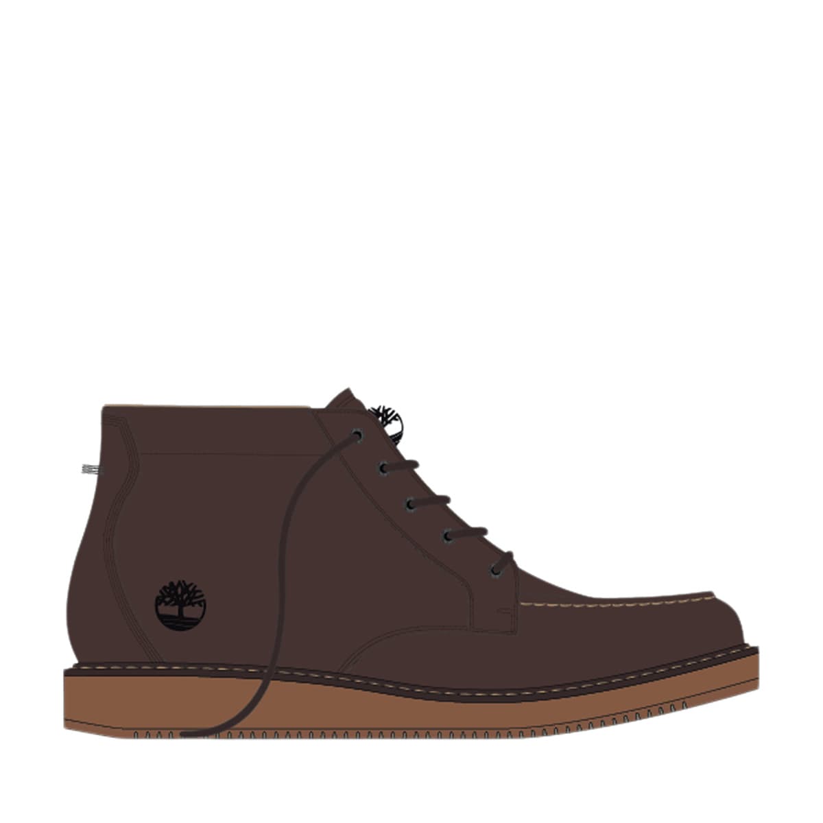Redwood Edge MID LACE UP CHUKKA BOOT