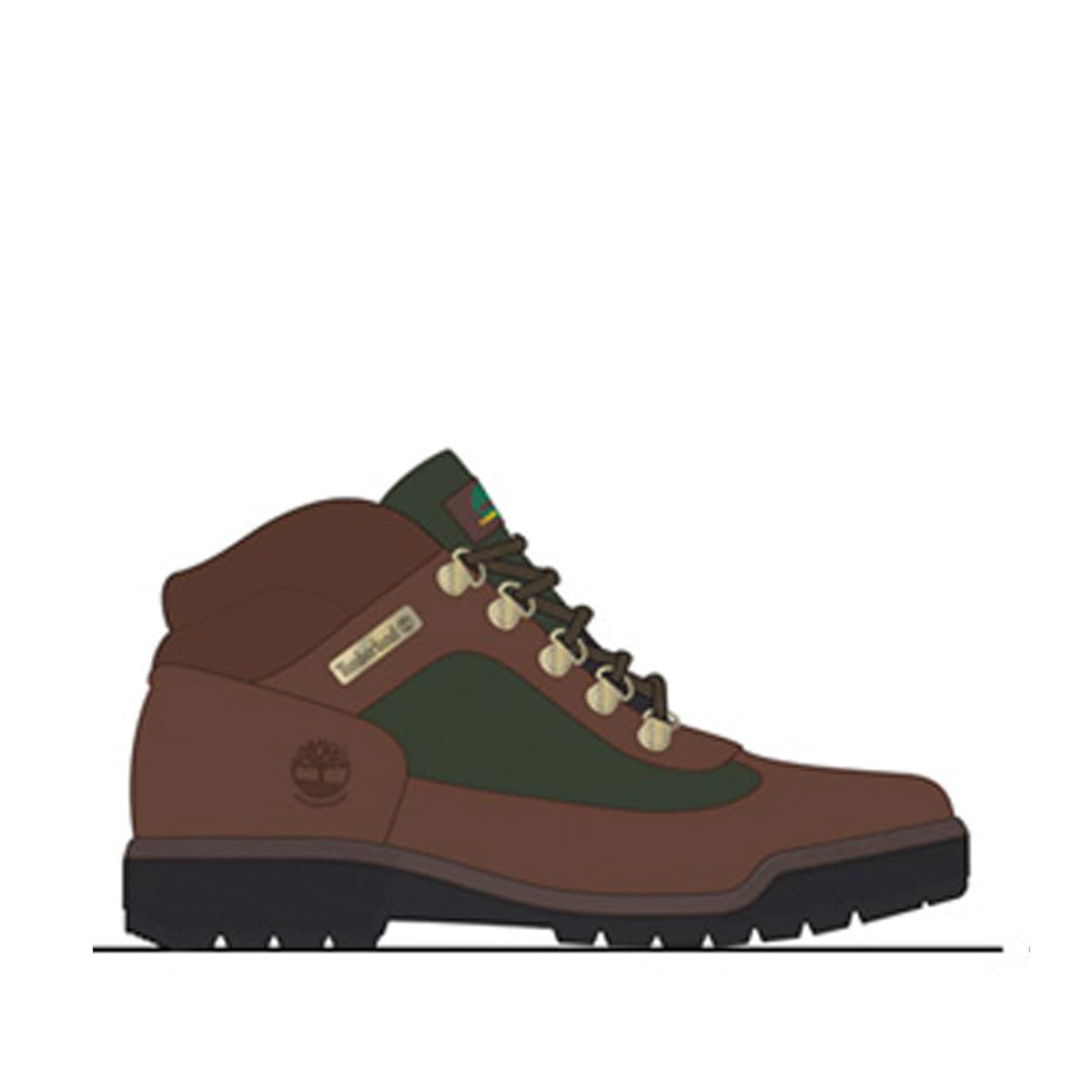 MID LACE UP Waterproof  BT-FIELD BOOT RE-ENG