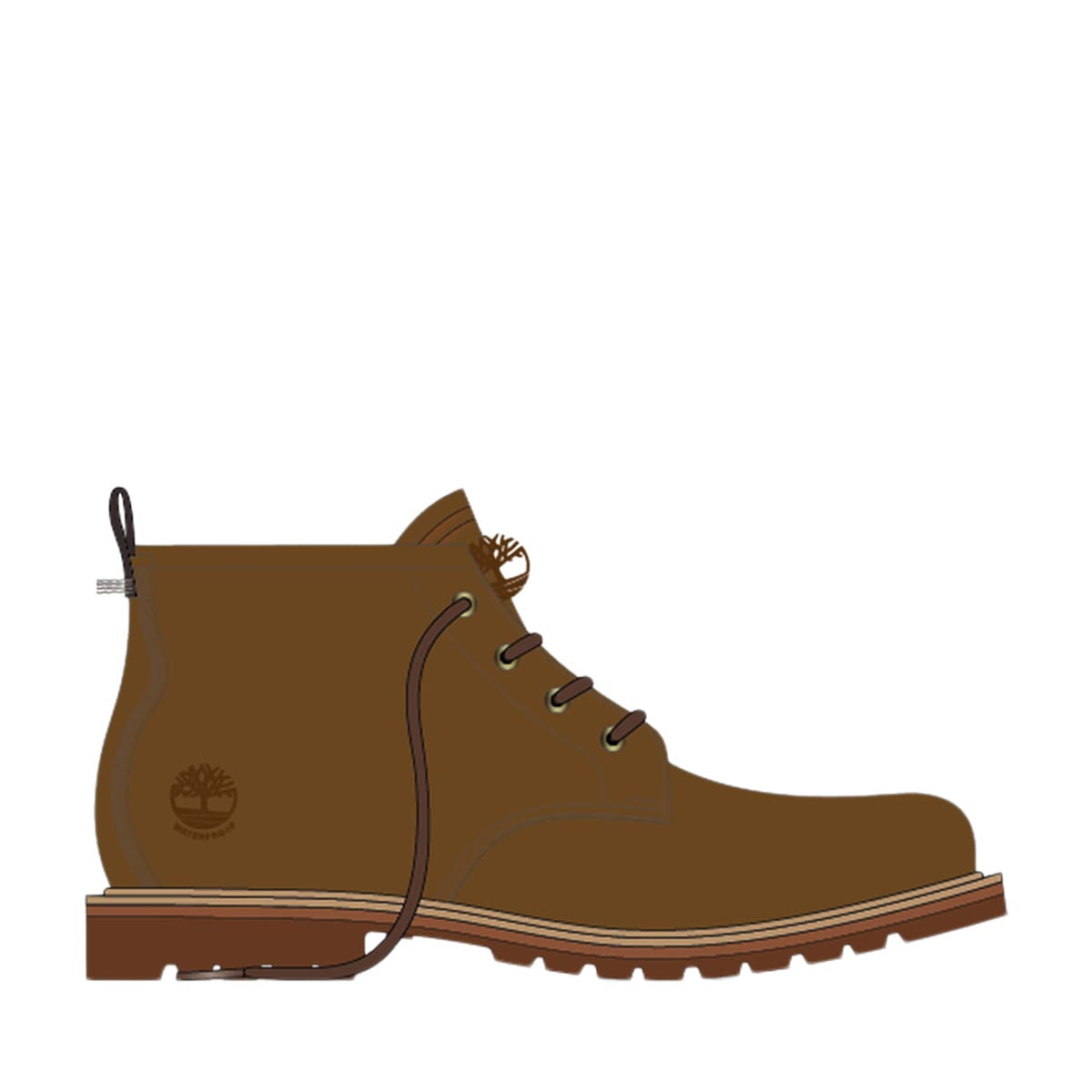 Britton Falls MID LACE UP WATERPROOF CHUKKA BOOT
