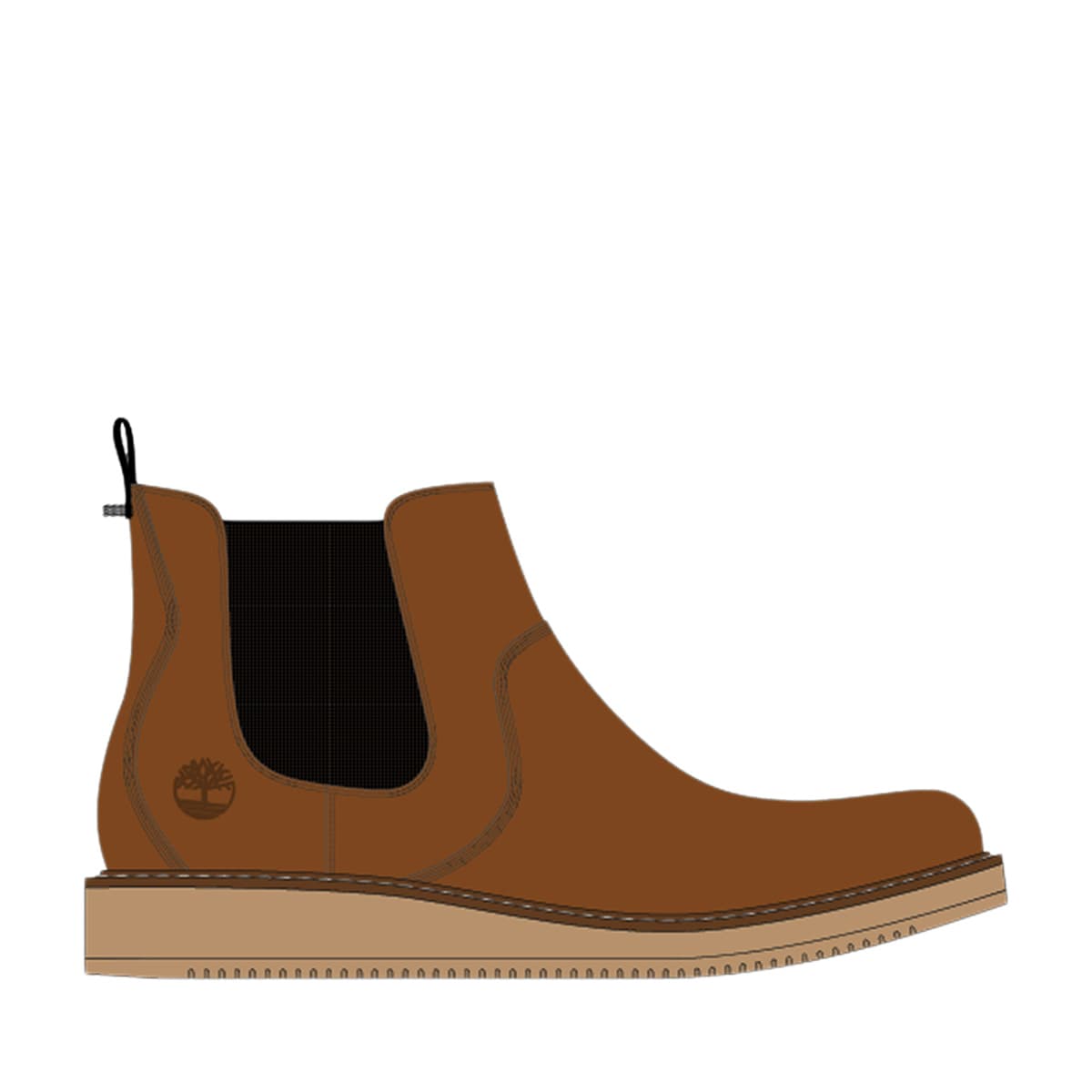 Redwood Edge MID chelsea BOOT