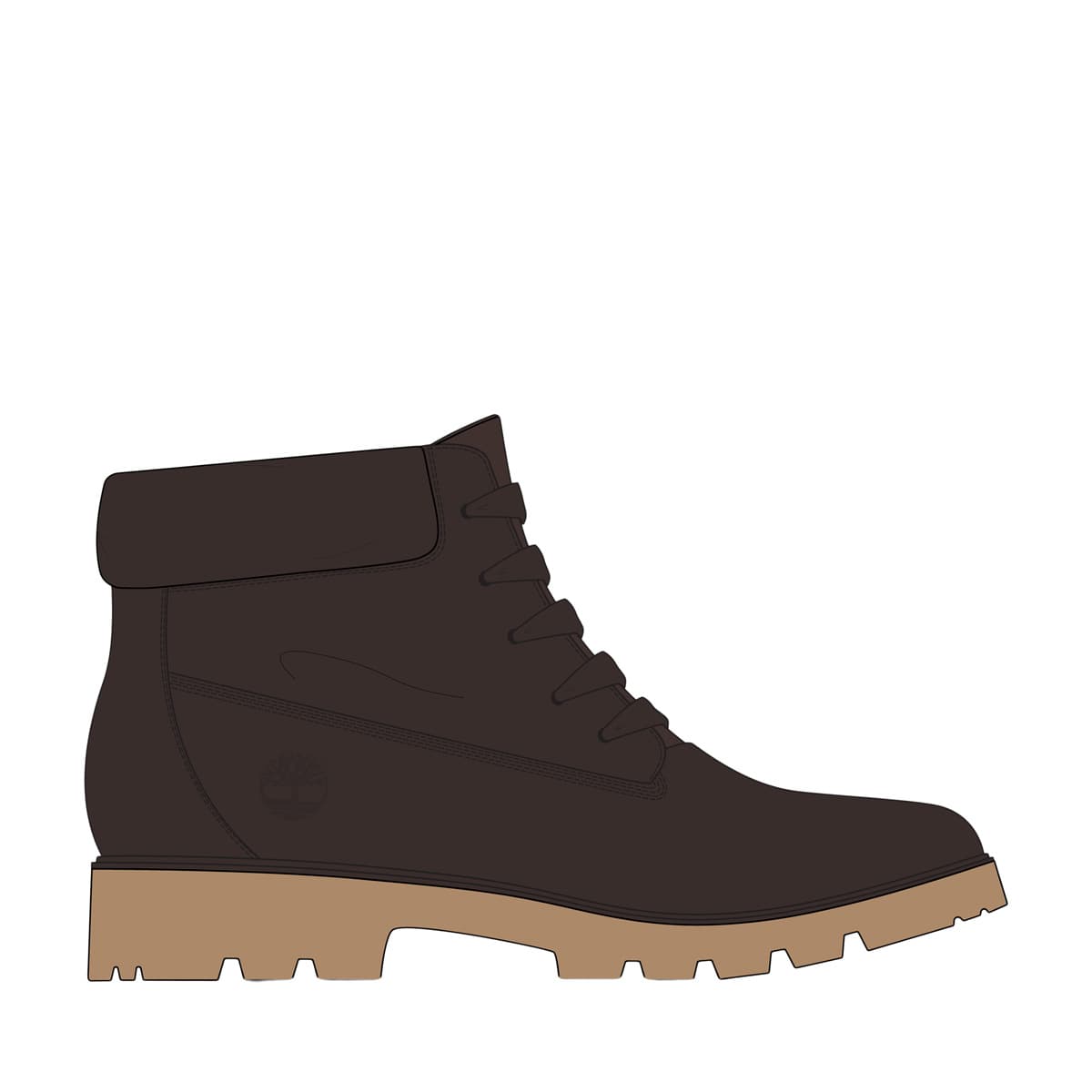 Rowan Way 6 INCH LACE UP BOOT