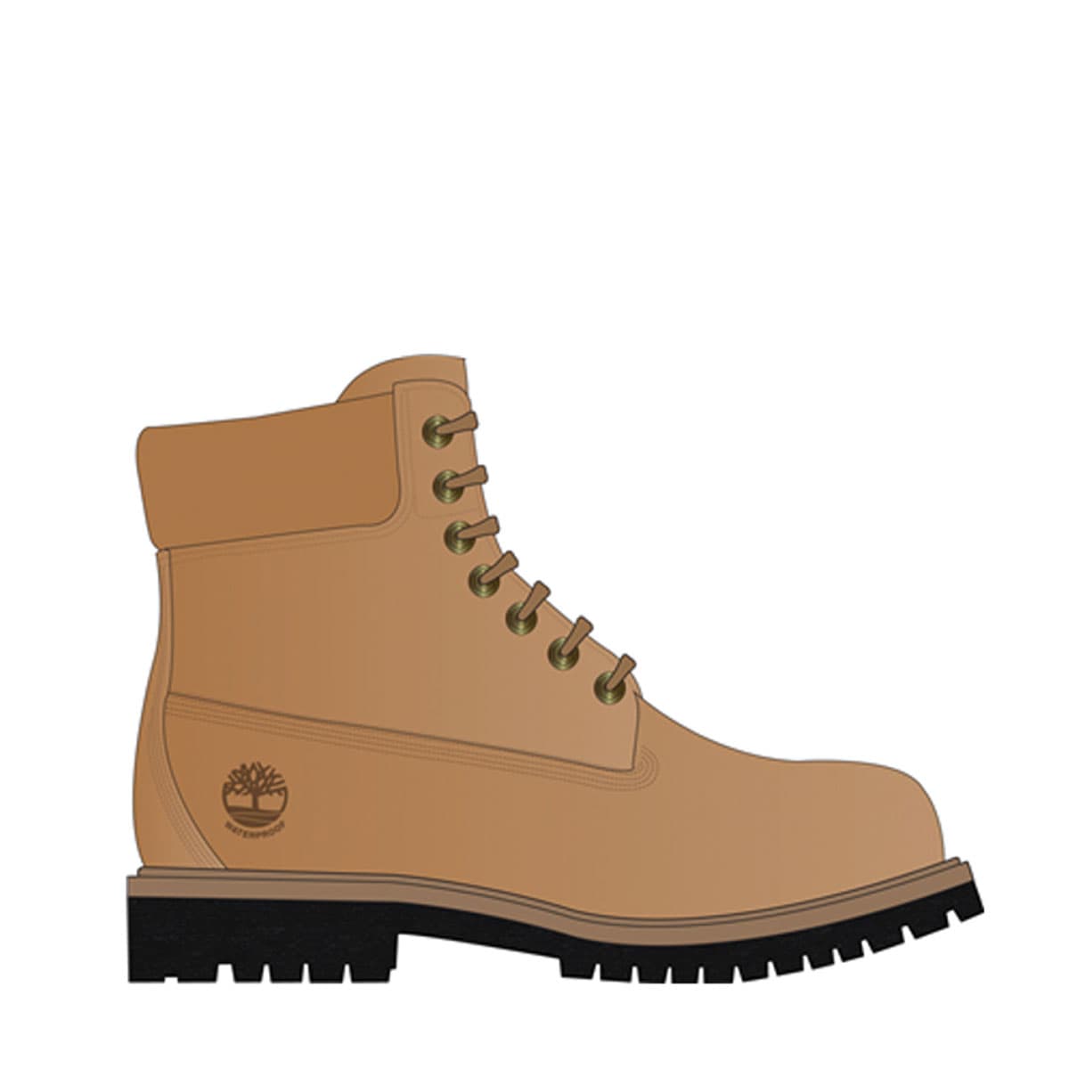 timberland premium 6 INCH LACE UP WATERPROOF BOOT